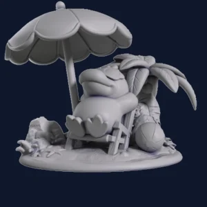 Diorama Psyduck